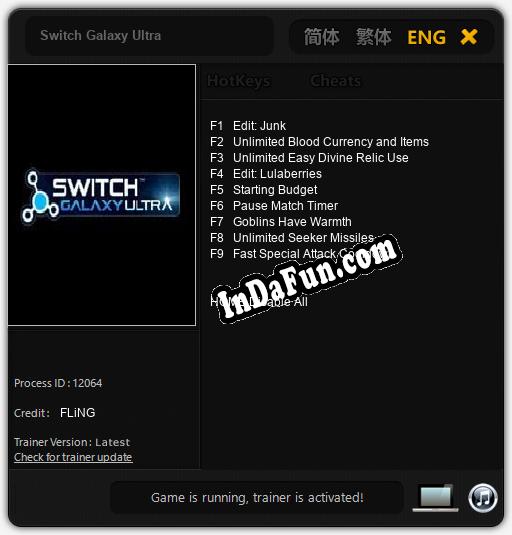 Switch Galaxy Ultra: TRAINER AND CHEATS (V1.0.79)