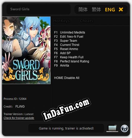 Sword Girls: Trainer +9 [v1.2]