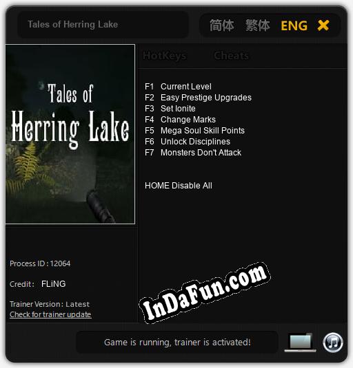 Tales of Herring Lake: Cheats, Trainer +7 [FLiNG]