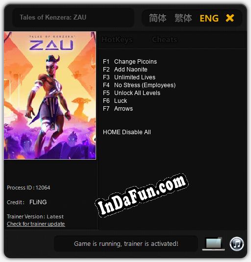 Tales of Kenzera: ZAU: TRAINER AND CHEATS (V1.0.64)