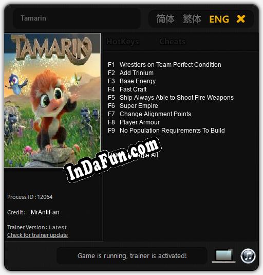 Trainer for Tamarin [v1.0.2]