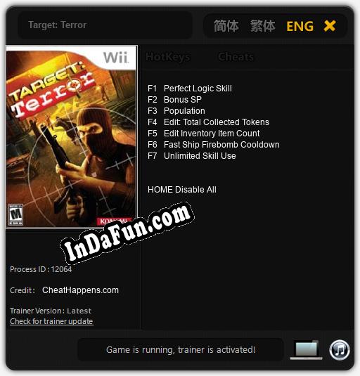 Target: Terror: Cheats, Trainer +7 [CheatHappens.com]