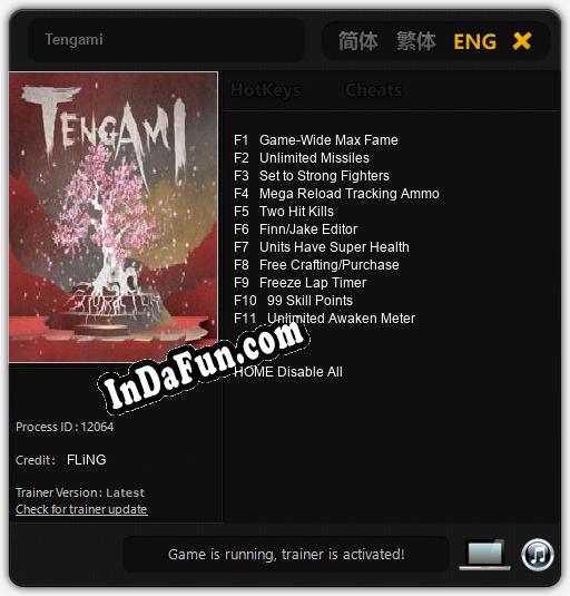 Trainer for Tengami [v1.0.2]