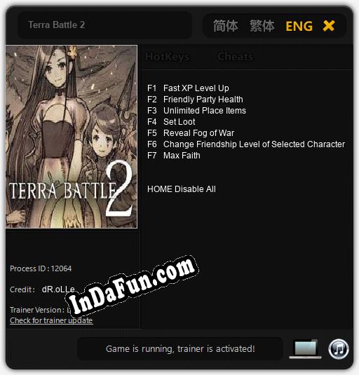 Terra Battle 2: Cheats, Trainer +7 [dR.oLLe]