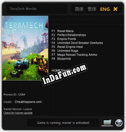 Trainer for TerraTech Worlds [v1.0.7]
