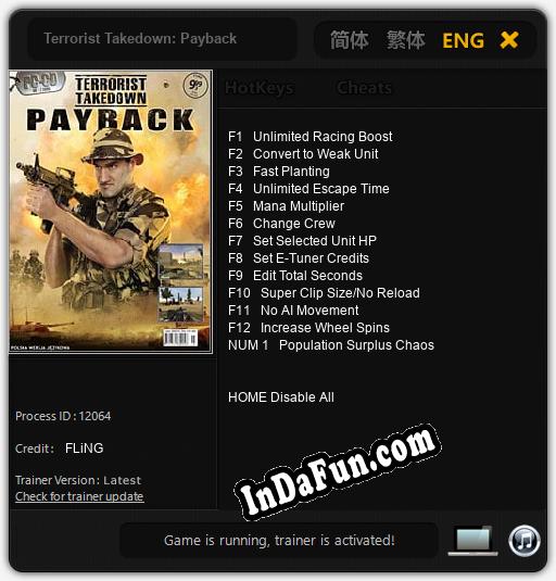 Terrorist Takedown: Payback: Cheats, Trainer +13 [FLiNG]