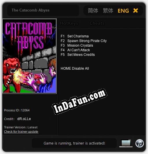 The Catacomb Abyss: Cheats, Trainer +5 [dR.oLLe]
