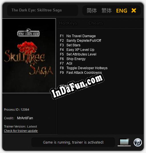 The Dark Eye: Skilltree Saga: Trainer +9 [v1.7]