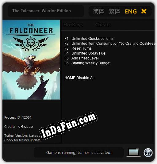 The Falconeer: Warrior Edition: TRAINER AND CHEATS (V1.0.69)