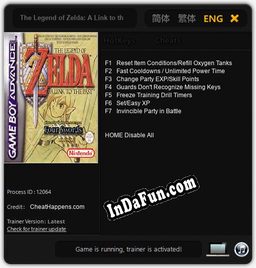 Trainer for The Legend of Zelda: A Link to the Past [v1.0.7]