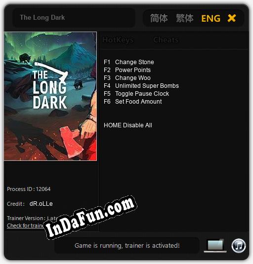 The Long Dark: TRAINER AND CHEATS (V1.0.58)