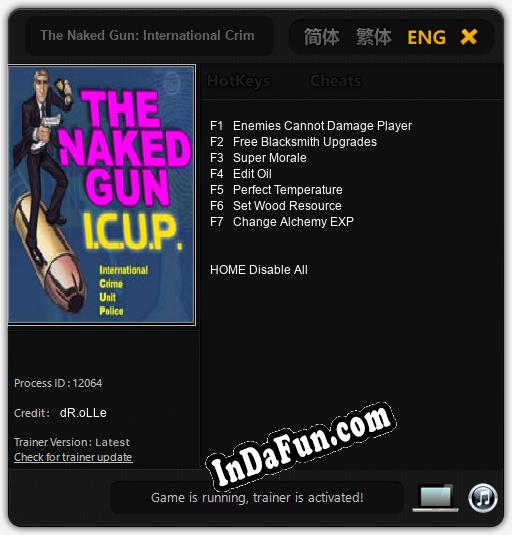 The Naked Gun: International Crime Unit Police: Cheats, Trainer +7 [dR.oLLe]