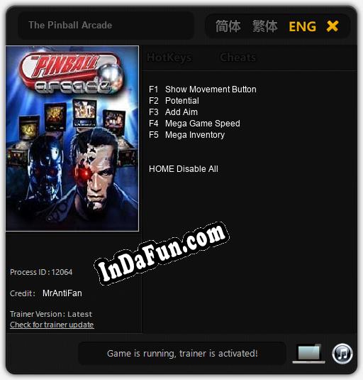 The Pinball Arcade: TRAINER AND CHEATS (V1.0.94)