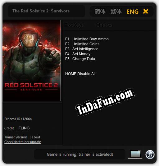 The Red Solstice 2: Survivors: Cheats, Trainer +5 [FLiNG]