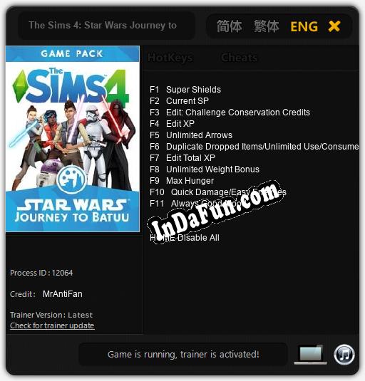 The Sims 4: Star Wars Journey to Batuu: TRAINER AND CHEATS (V1.0.84)