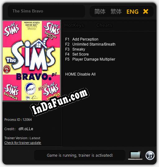 The Sims Bravo: TRAINER AND CHEATS (V1.0.48)
