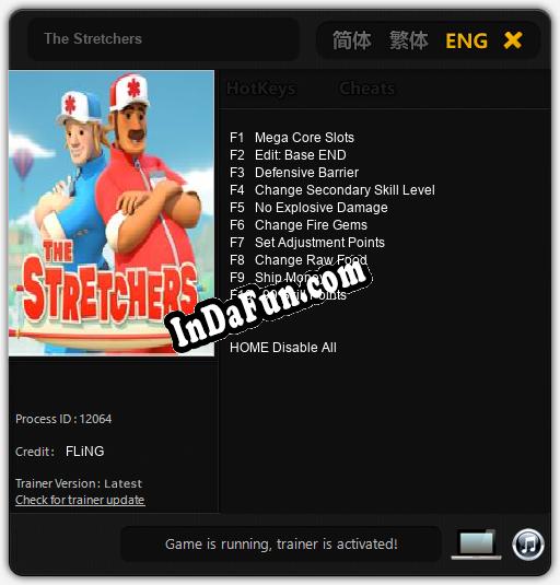 Trainer for The Stretchers [v1.0.6]