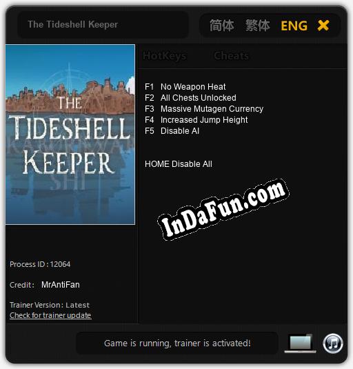 The Tideshell Keeper: Trainer +5 [v1.4]