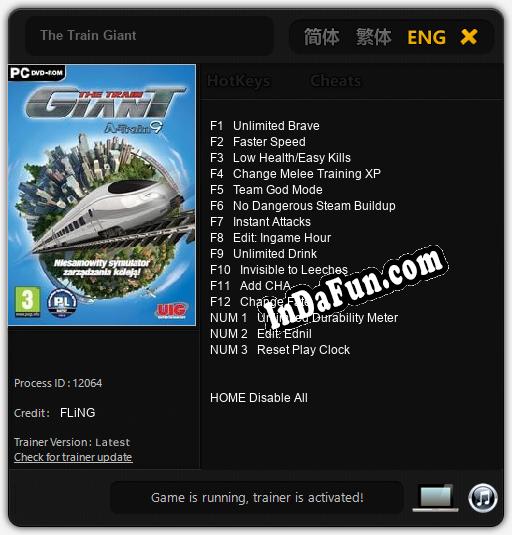 The Train Giant: Cheats, Trainer +15 [FLiNG]