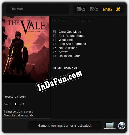 The Vale: Trainer +7 [v1.1]