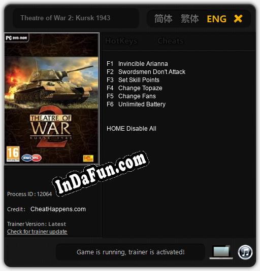 Theatre of War 2: Kursk 1943: Cheats, Trainer +6 [CheatHappens.com]