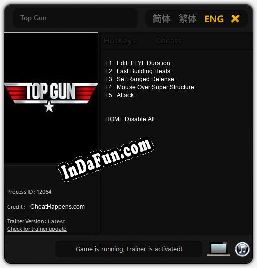 Top Gun: Cheats, Trainer +5 [CheatHappens.com]