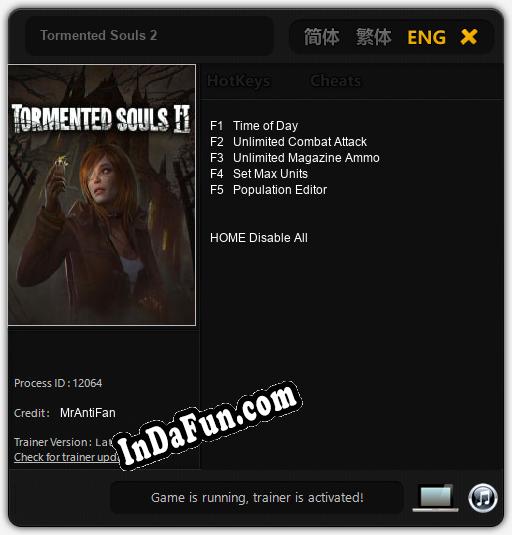 Tormented Souls 2: Cheats, Trainer +5 [MrAntiFan]