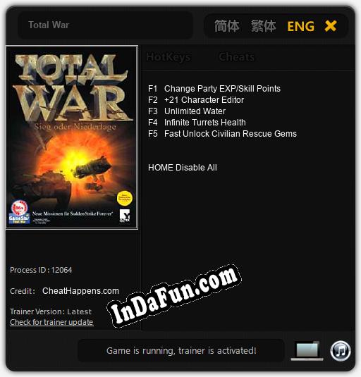 Total War: Cheats, Trainer +5 [CheatHappens.com]