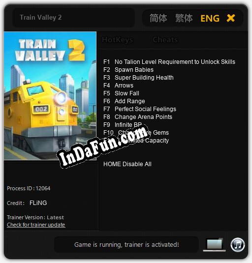 Train Valley 2: Cheats, Trainer +11 [FLiNG]