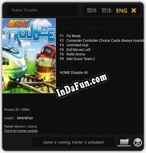 Trainz Trouble: Trainer +6 [v1.1]