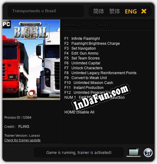 Transportando o Brasil: Trainer +13 [v1.9]