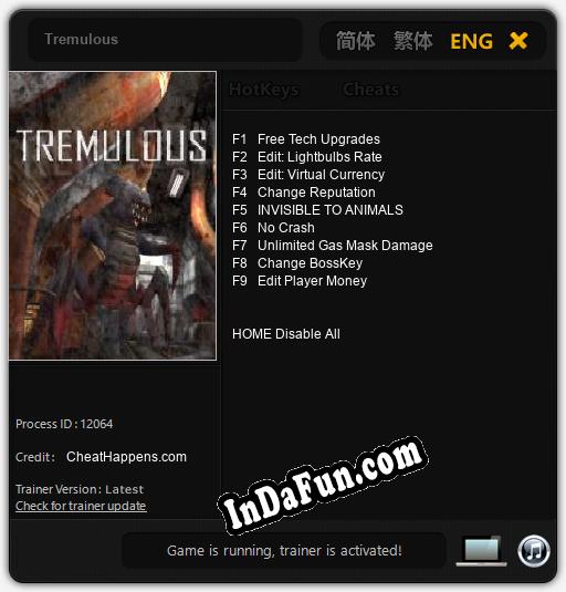 Tremulous: TRAINER AND CHEATS (V1.0.40)