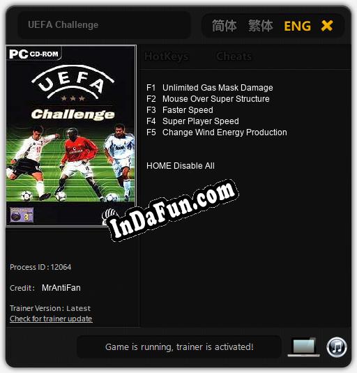 Trainer for UEFA Challenge [v1.0.9]