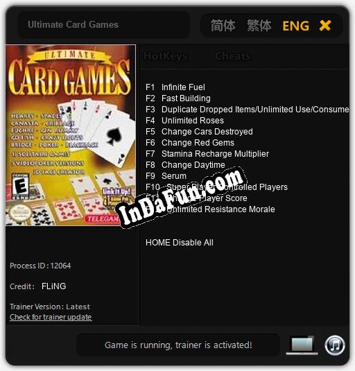 Ultimate Card Games: Trainer +12 [v1.4]