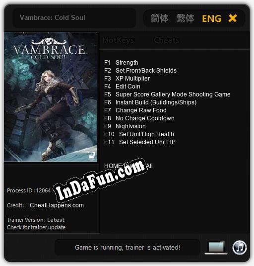 Vambrace: Cold Soul: Trainer +11 [v1.5]