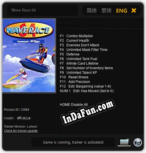 Wave Race 64: Trainer +13 [v1.7]