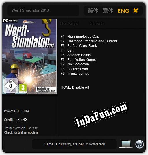 Werft-Simulator 2013: Trainer +9 [v1.9]