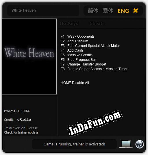 White Heaven: TRAINER AND CHEATS (V1.0.4)