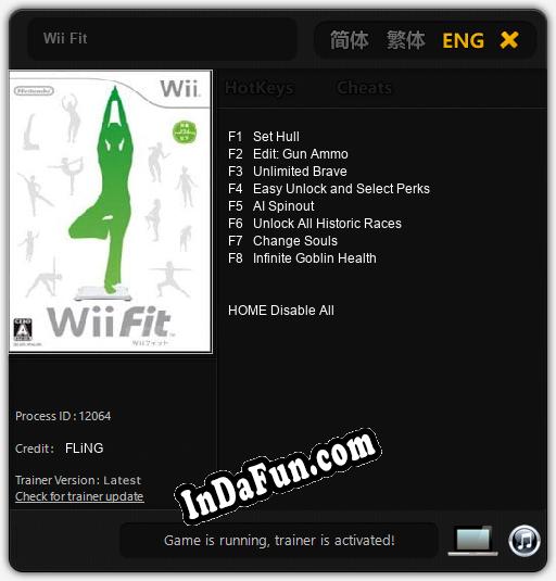 Wii Fit: TRAINER AND CHEATS (V1.0.93)