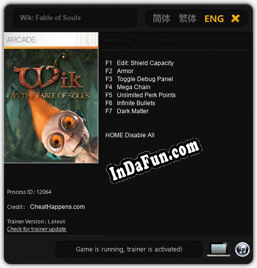 Wik: Fable of Souls: TRAINER AND CHEATS (V1.0.14)