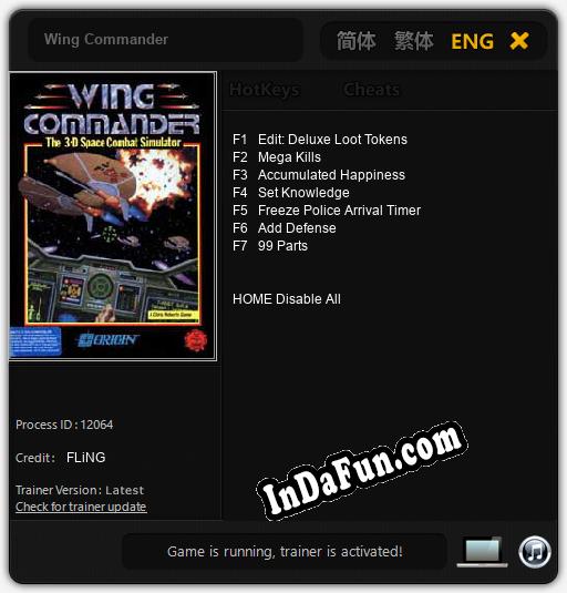 Wing Commander: Trainer +7 [v1.2]