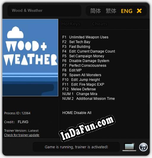 Wood & Weather: TRAINER AND CHEATS (V1.0.28)