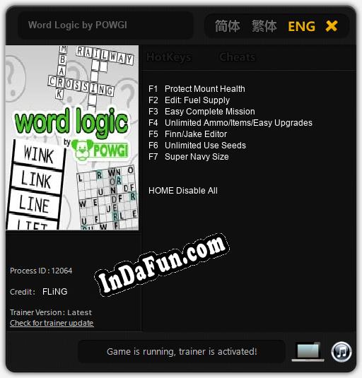 Word Logic by POWGI: Trainer +7 [v1.5]