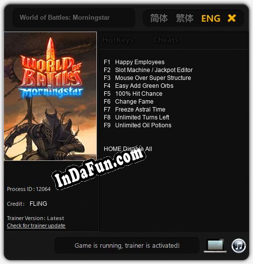 World of Battles: Morningstar: Cheats, Trainer +9 [FLiNG]