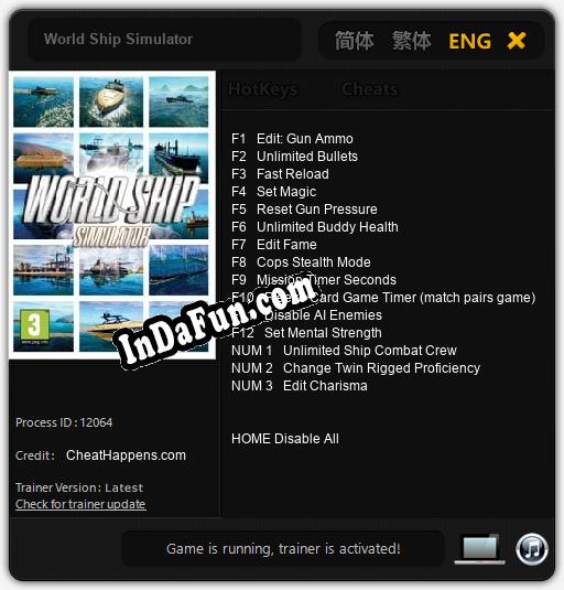 World Ship Simulator: Cheats, Trainer +15 [CheatHappens.com]