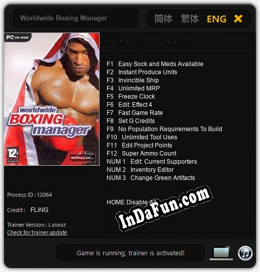 Worldwide Boxing Manager: Trainer +15 [v1.8]