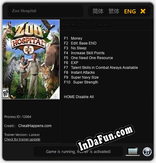 Zoo Hospital: TRAINER AND CHEATS (V1.0.4)